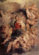 Peter Paul Rubens La Vierge a l'enfant entoure des saints Innocents France oil painting artist